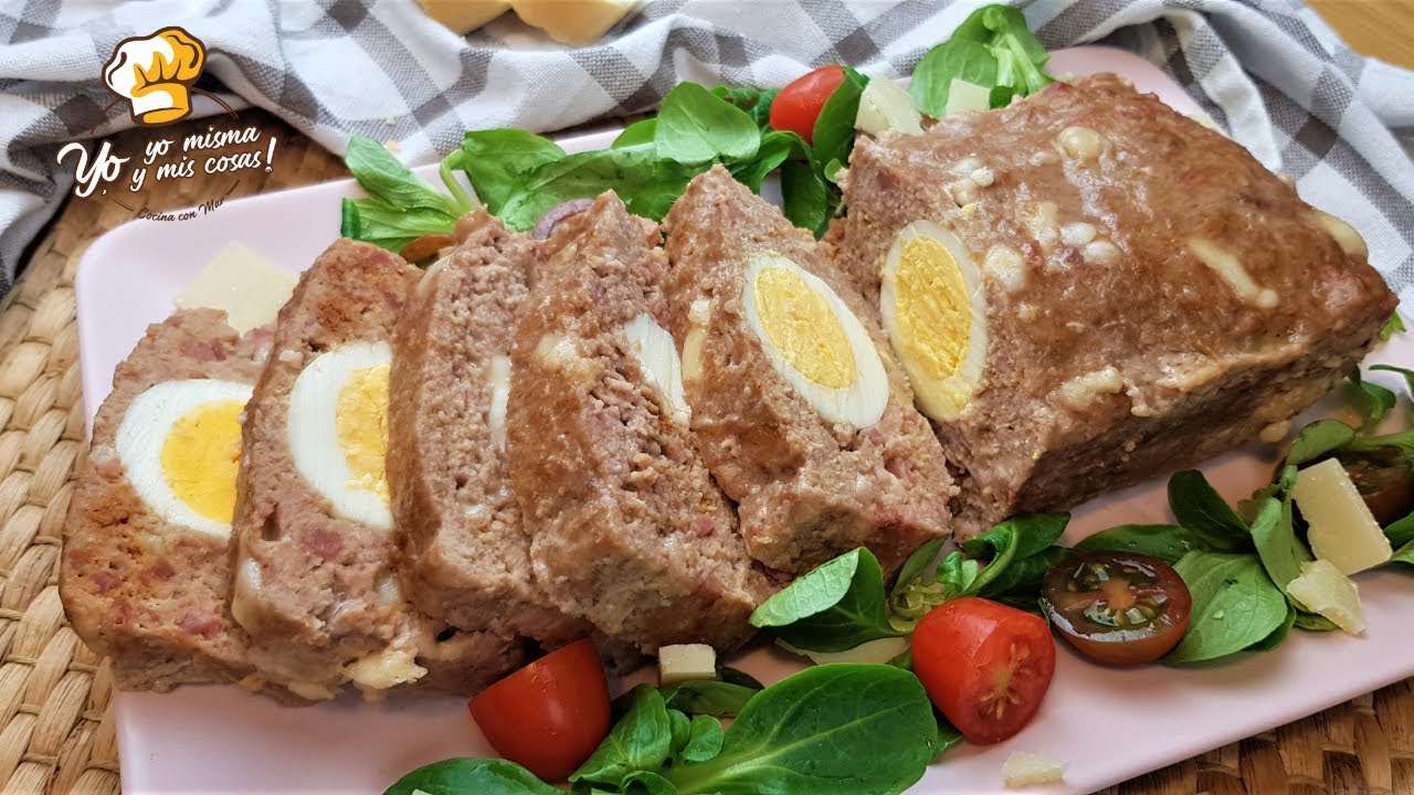 Un PASTEL de CARNE tan sencillo y sabroso. Perfecto para cualquier ocasión