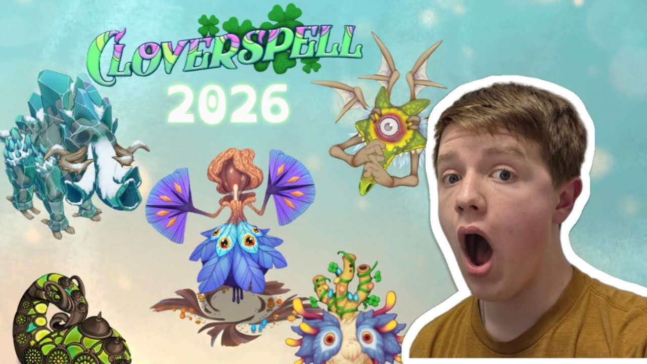 ЛУЧШАЯ ДУША ТИТАНОВ ВСЕХ ВРЕМЕН!!!! - Моя реакция на обновление Singing Monsters Cloverspell 2026