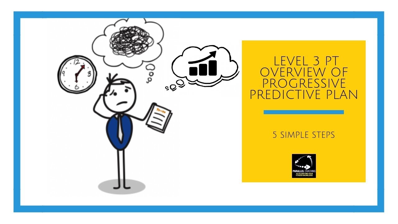 Level 3 PT Overview of Progressive Predictive Plan - In 5 Simple Steps