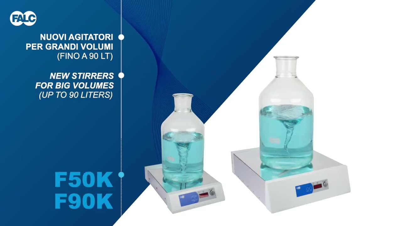Magnetic stirrers for big volumes - F50K/F90K