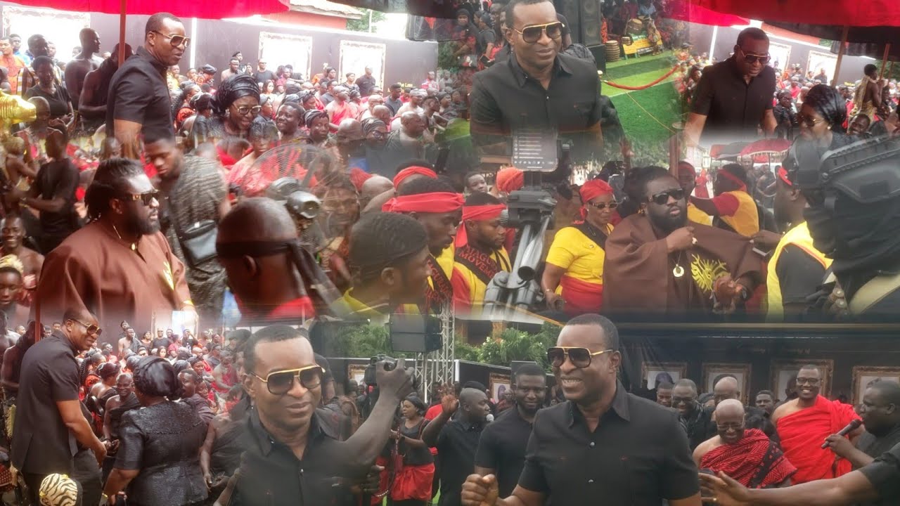 Sad! SEE HOW CHAIRMAN WONTUMI |Pay Cash At Nana Nkansah Boadu Brother’s Funeral