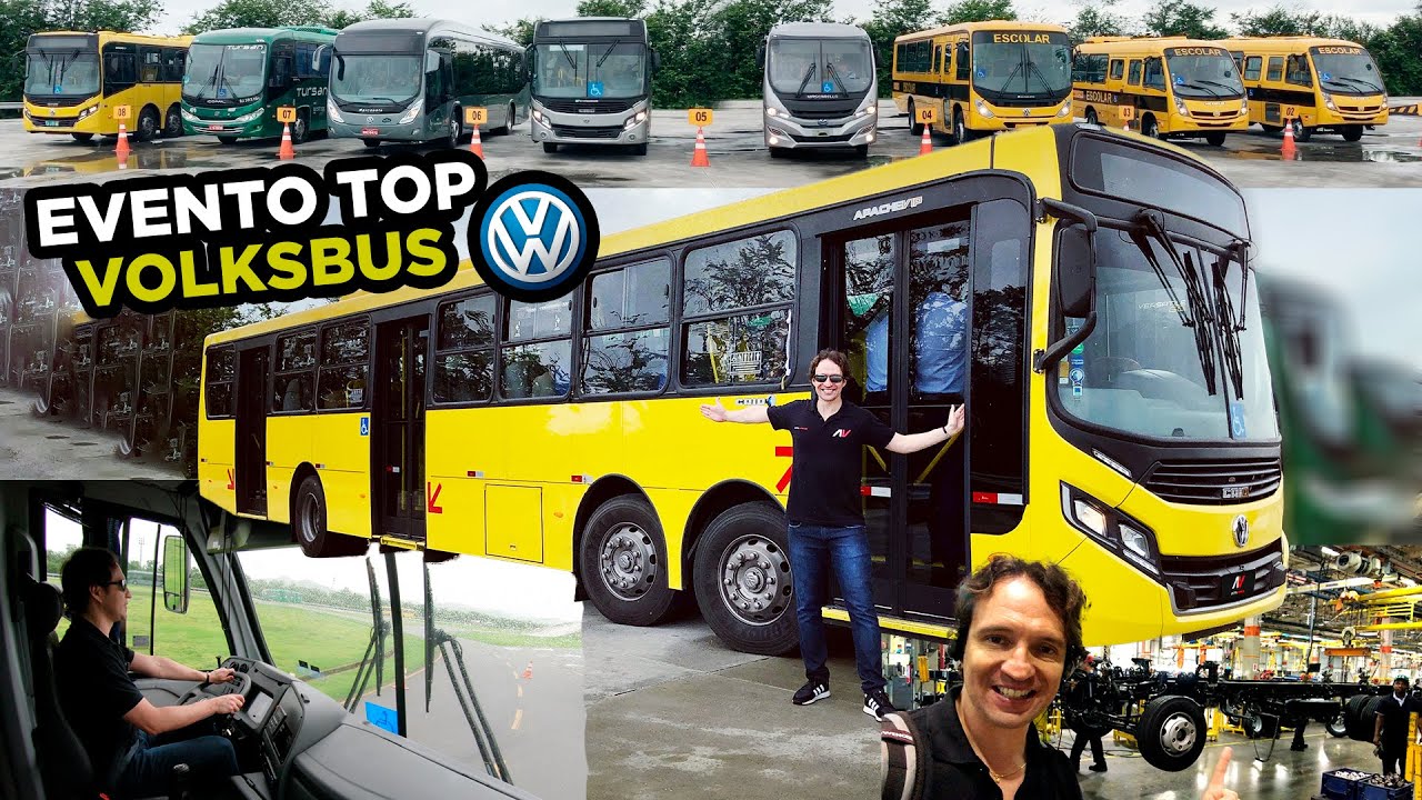😮VOLKSBUS como você NUNCA viu: Fábrica, Novo 22280 ODS e Frota (ainda DIRIGIMOS no Campo de Testes)