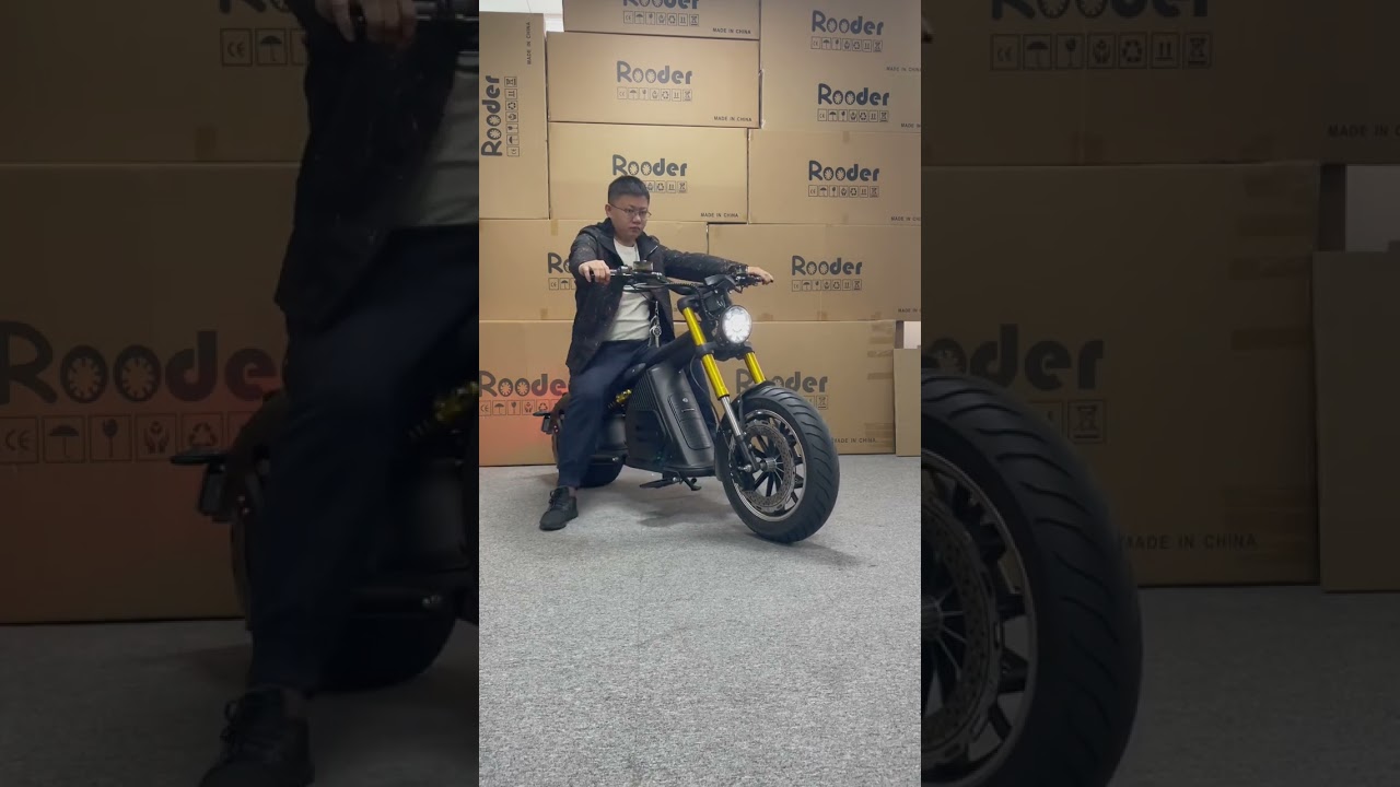 Citycoco chopper electric scooter Rooder m8s 72v 4kw 80km/h +8613632905138