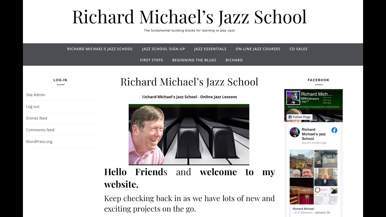 Review: The Richard Michael Jazz School-Outstanding Online Course For Pianists New To Jazz Piano