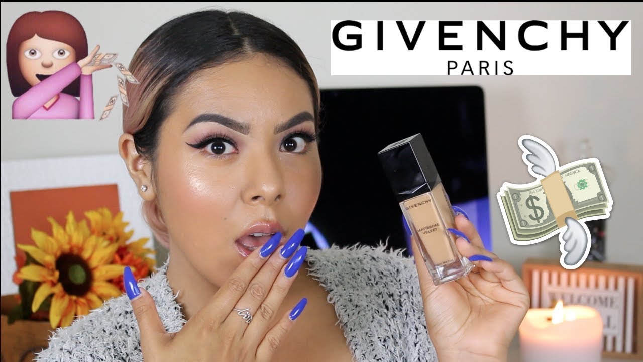 WORTH THE BUY OR NAW?!?|| GIVENCHY MATISSIME  VELVET RADIANT MATTIFYING FOUNDATION