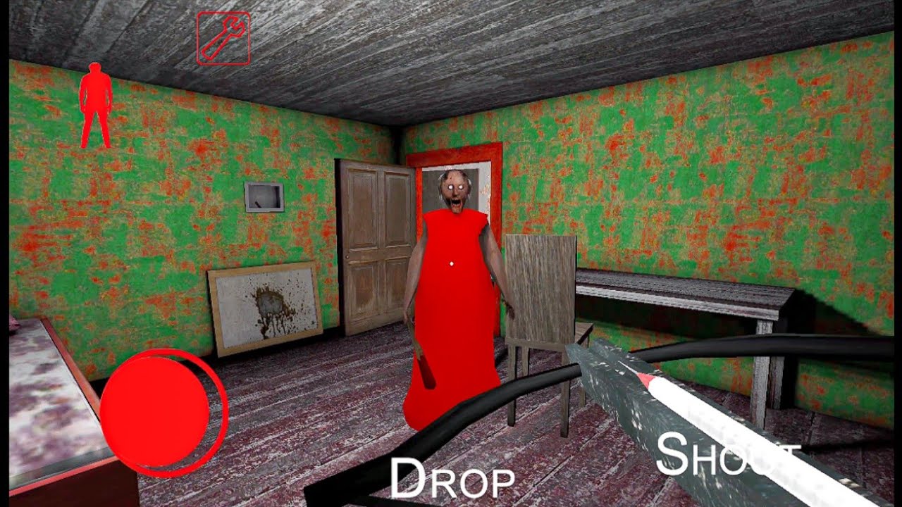 Granny Game Horror Escape Gameplay | Red granny 2