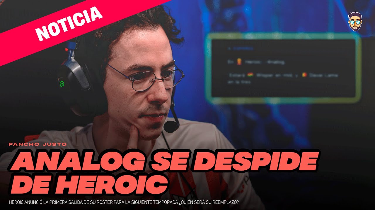 DOTA 2: ANALOG DEJA DE SER JUGADOR DE HEROIC - Pancho Justo