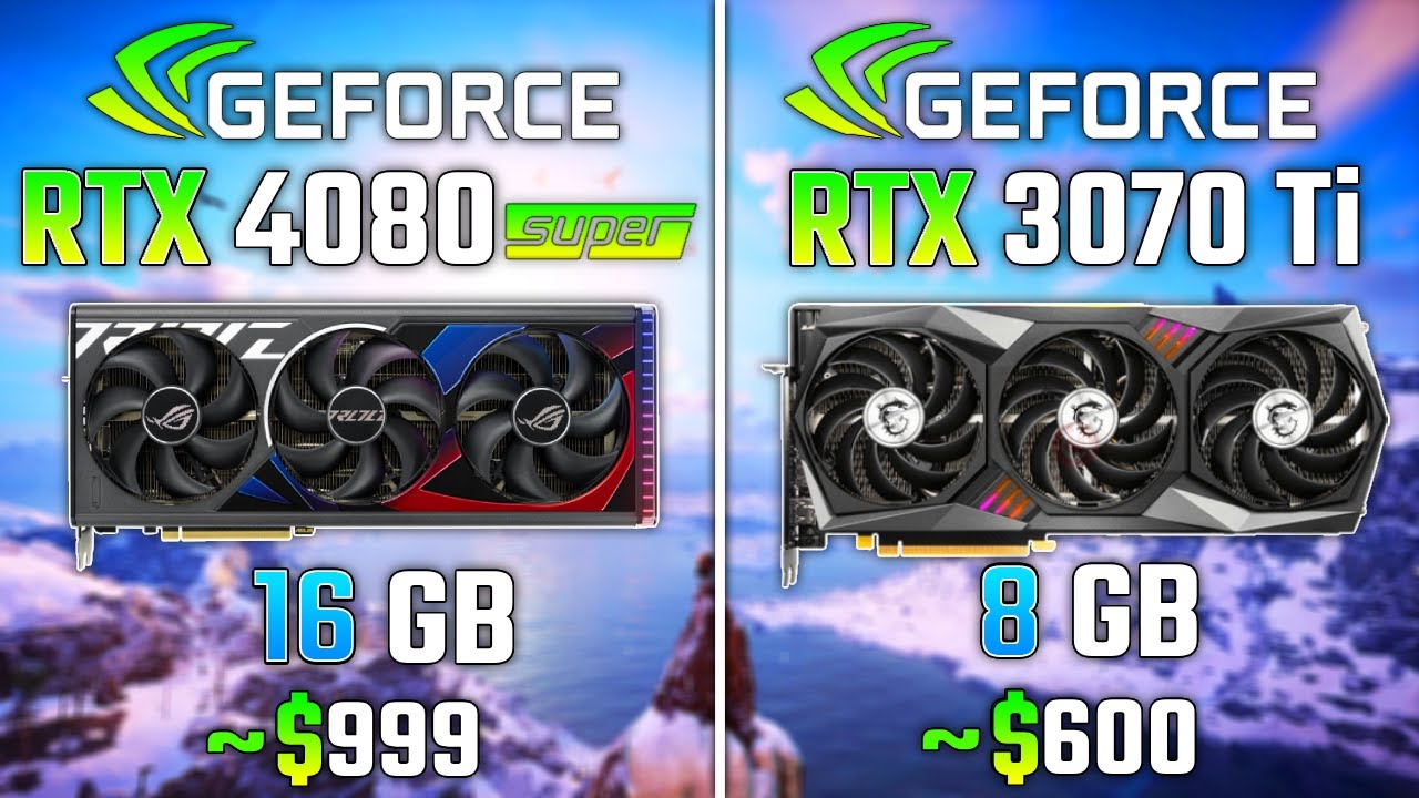 RTX 4080 SUPER vs RTX 3070 Ti | Test in 6 Game