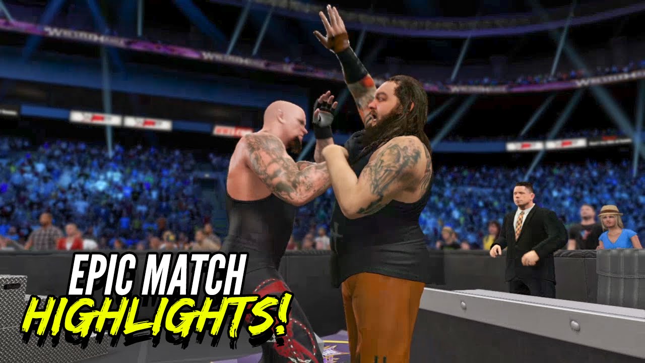 WWE 2K15 Wrestlemania 31 Bray Wyatt vs The Undertaker | Epic Match Highlights!