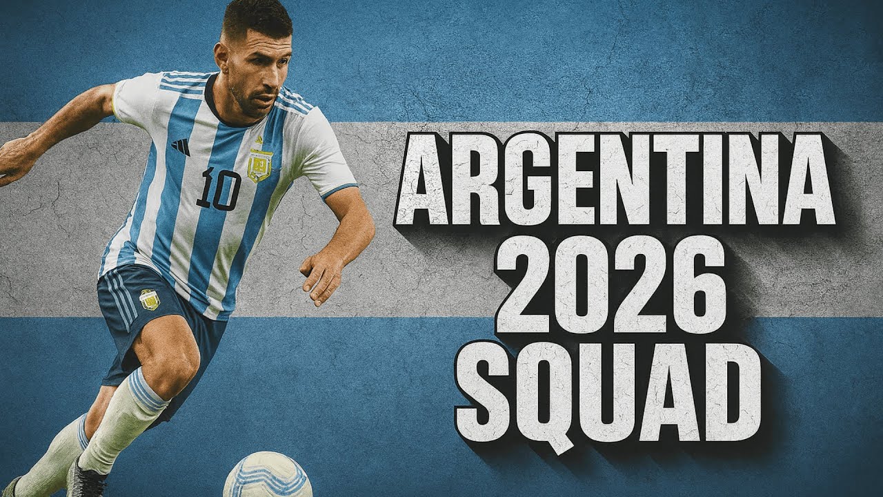Argentina’s Final 23-Man Squad for World Cup 2026 (Prediction)