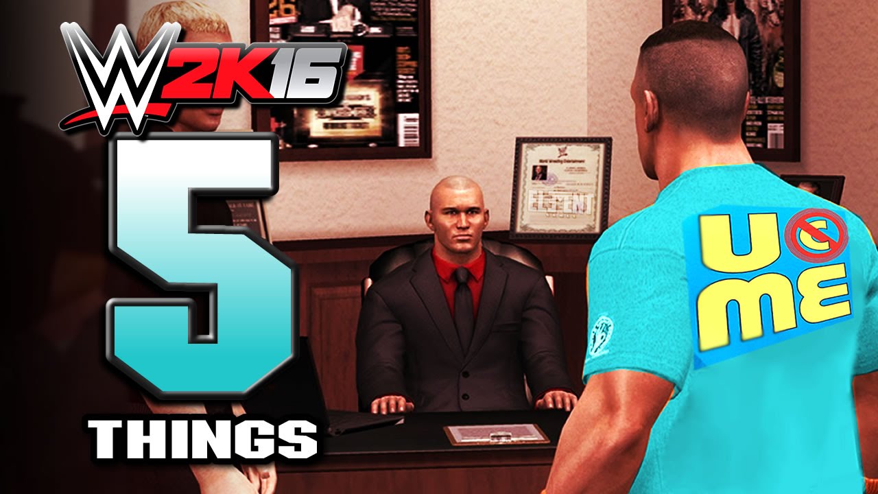 WWE 2K16 - 5 More Things They should Bring Back!