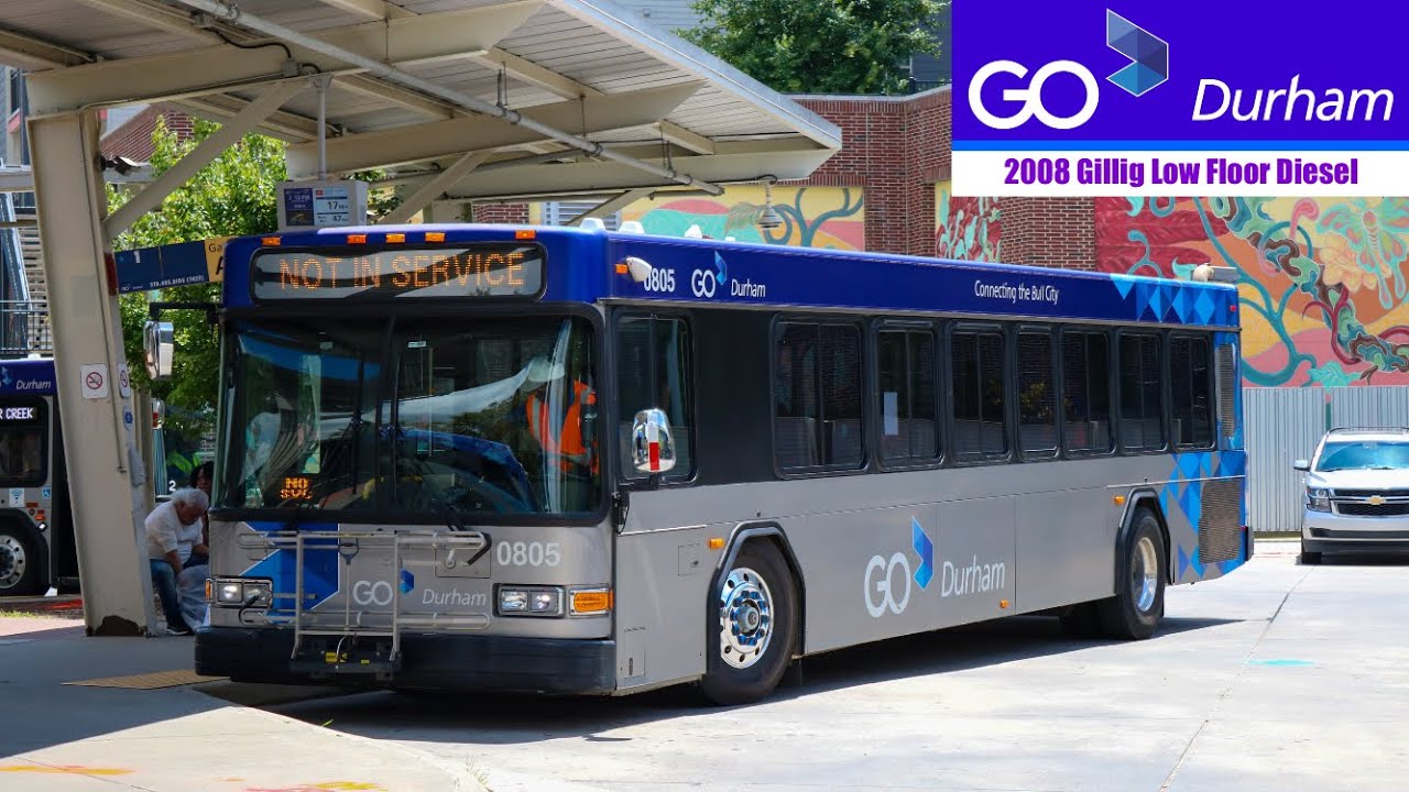GoDurham: 2008 Gillig Low Floor Diesel on Route 10