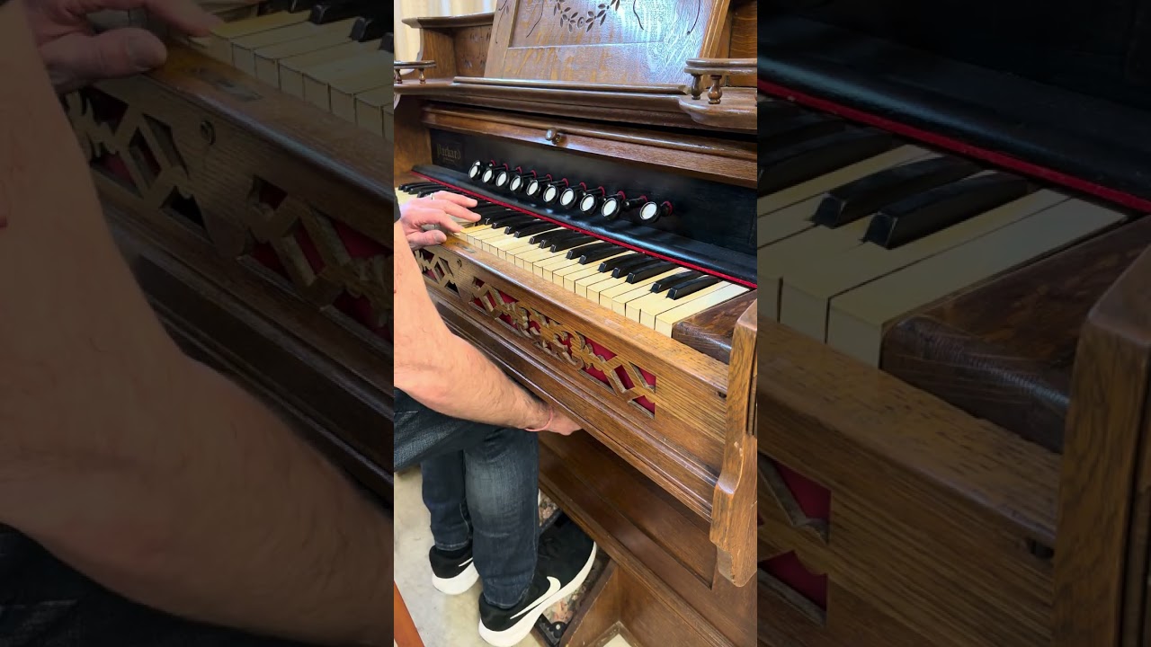 1899 Packard Pump Organ - Fully Playable - Restored - Style 43