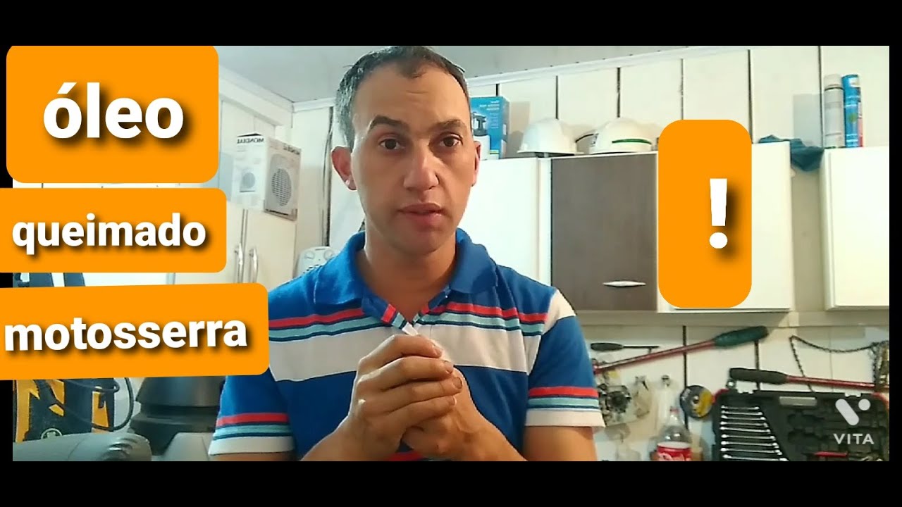O uso do Óleo  queimado na motosserra