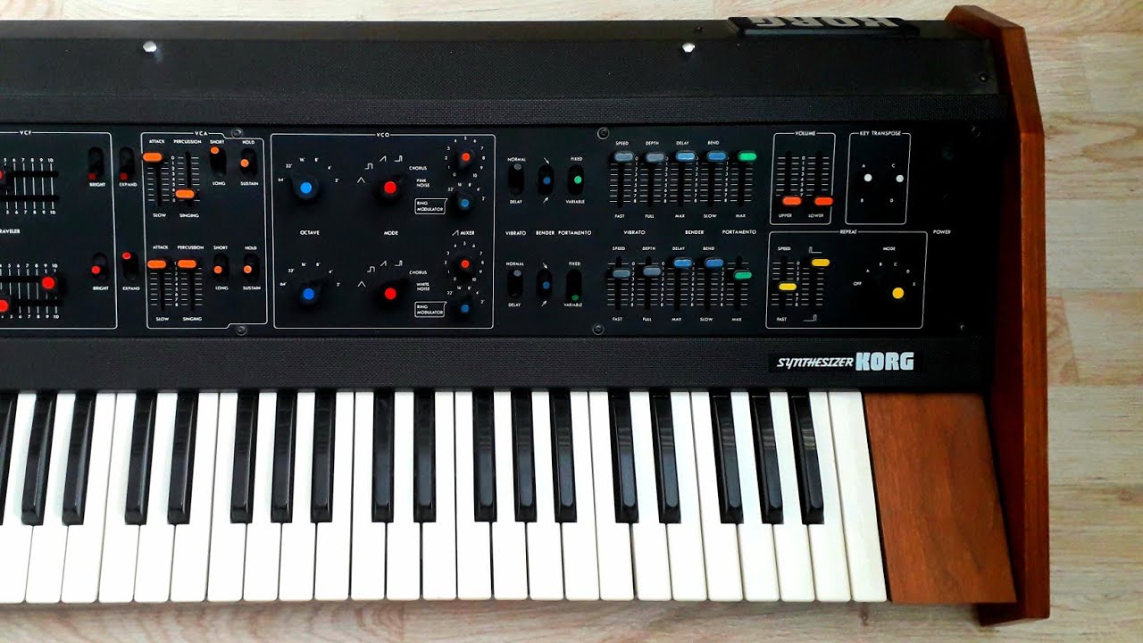 MAXI-KORG 800DV Duophonic Analog Synthesizer *The Year 1975*