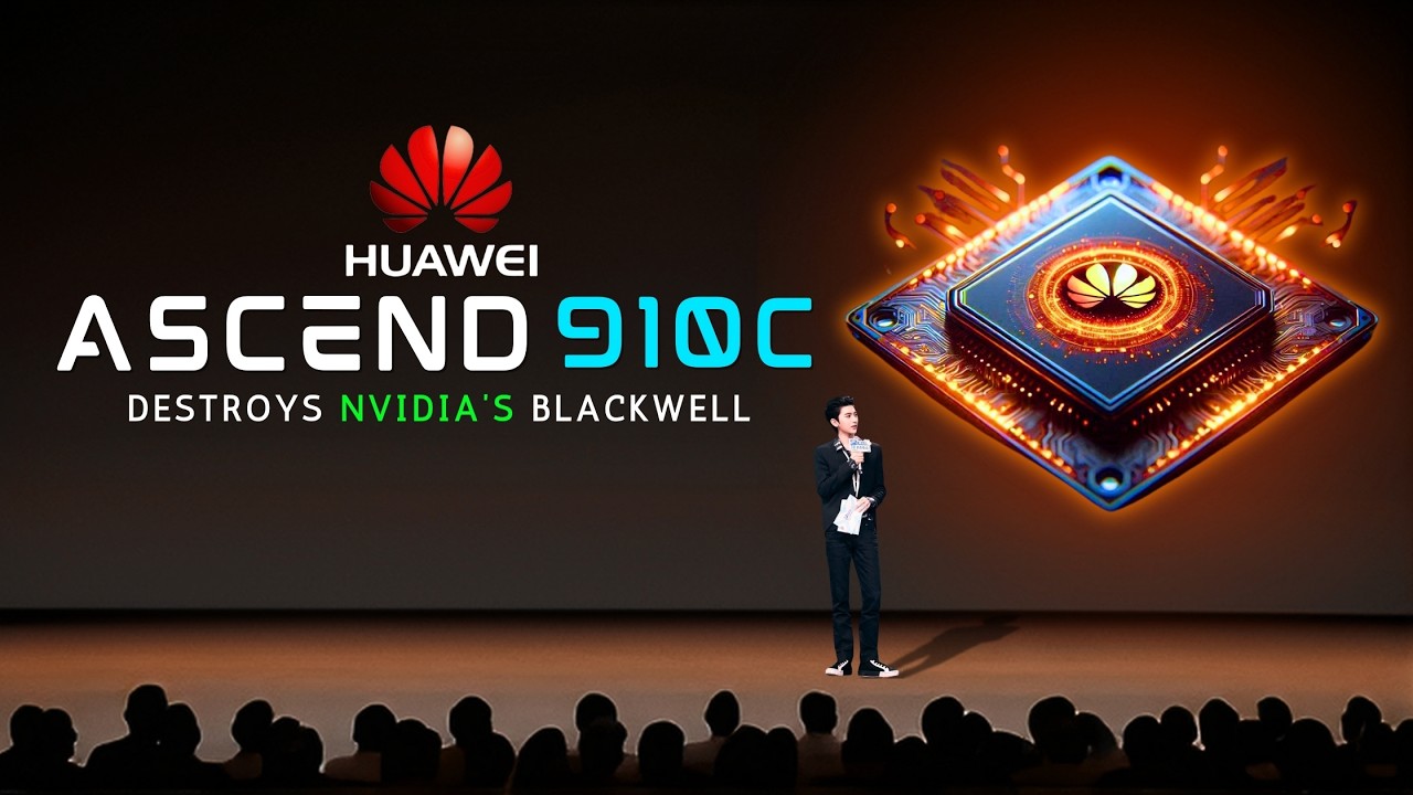 Этот новый ИИ-чип Huawei ПУГАЕТ Nvidia!