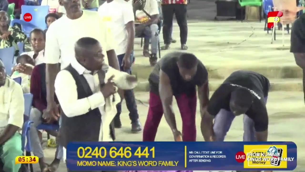 LIVE|| KINGS WORD FAMILY, ALL NIGHT WITH PROPHET SAMUEL LARBI GYIMAH   31/10/2025