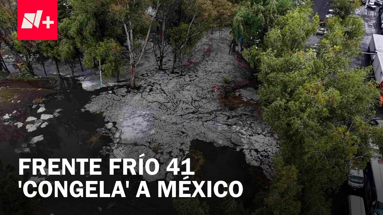 Frente frío 41 provoca lluvias, granizo y frío previo a la primavera en México - En Punto