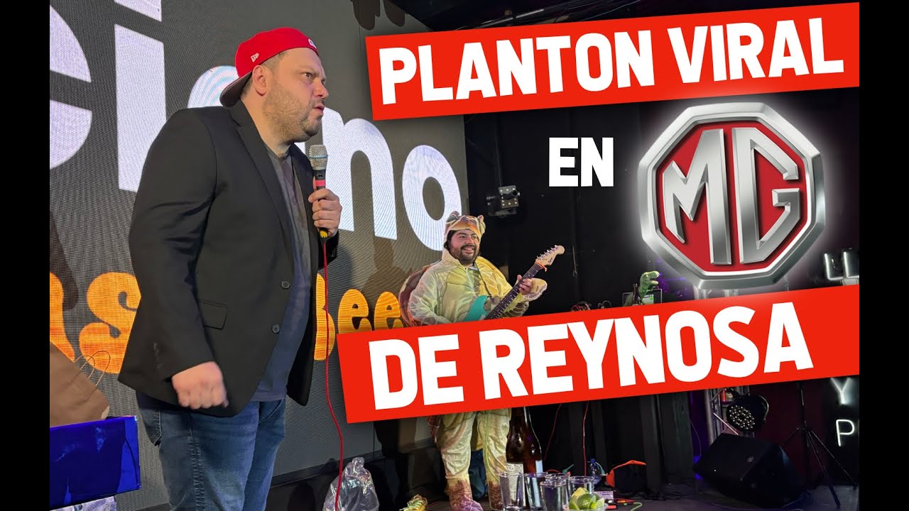 Planton viral en MG de Reynosa
