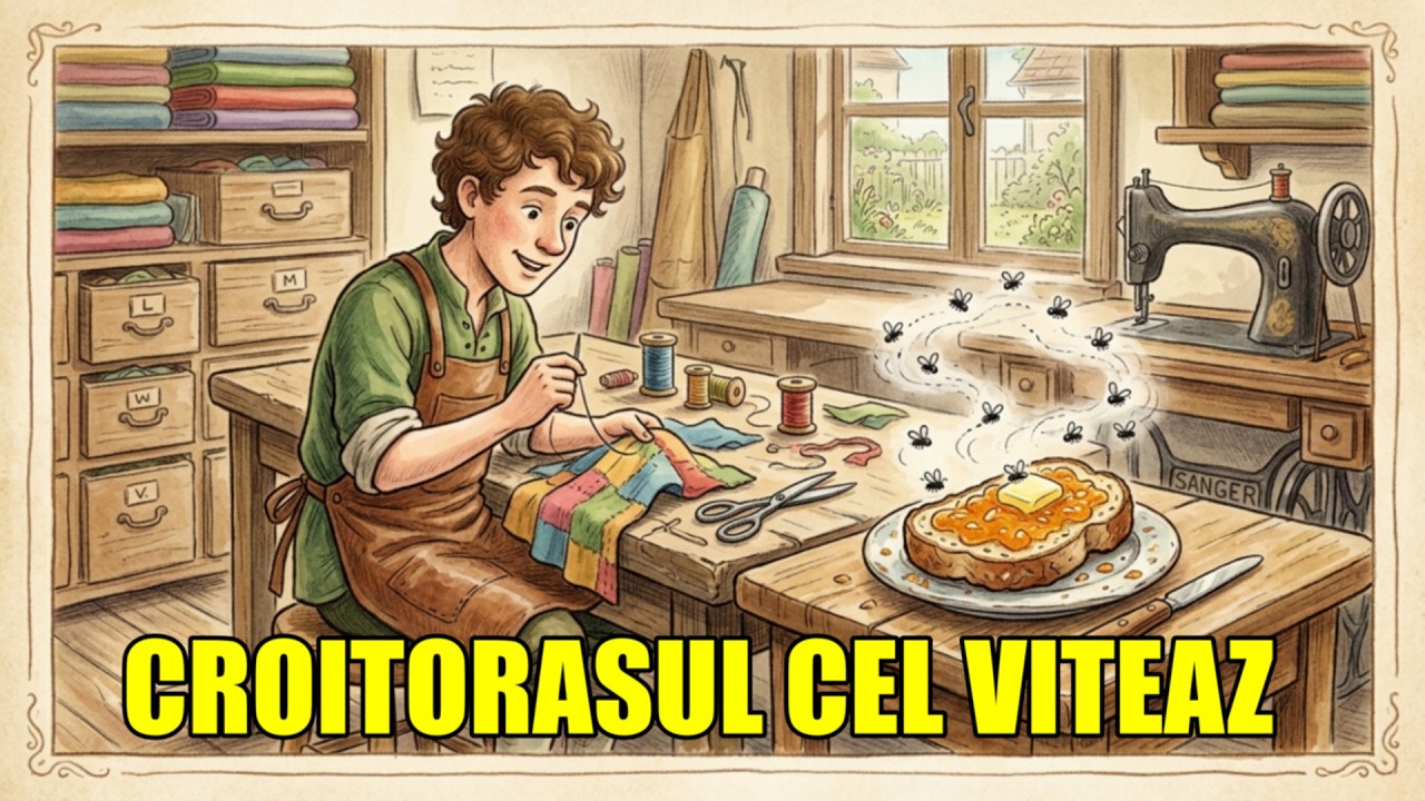 Croitorasul cel viteaz l Fratii Grimm
