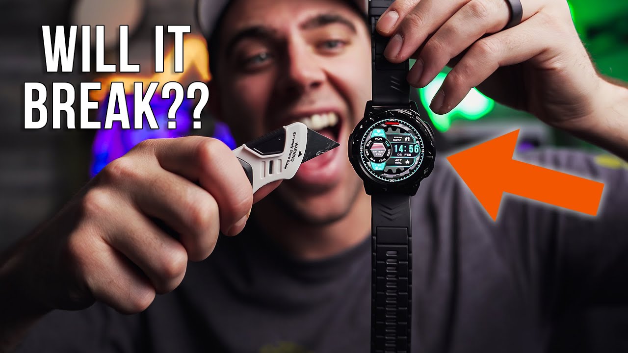 The Most Durable Smart Watch?? | Carbinox X-Ranger Review + Durability Test