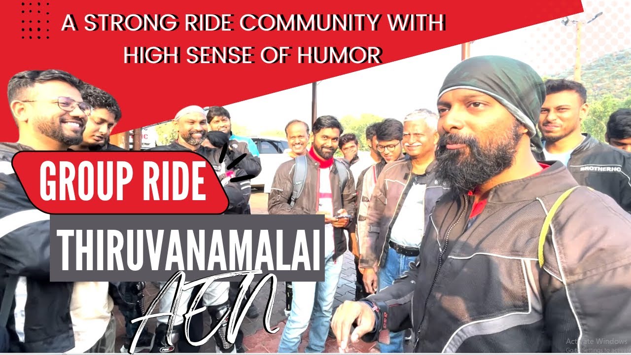 AEN - Arun Ennum Naan Group Ride to Thiruvannamalai - Soulfree
