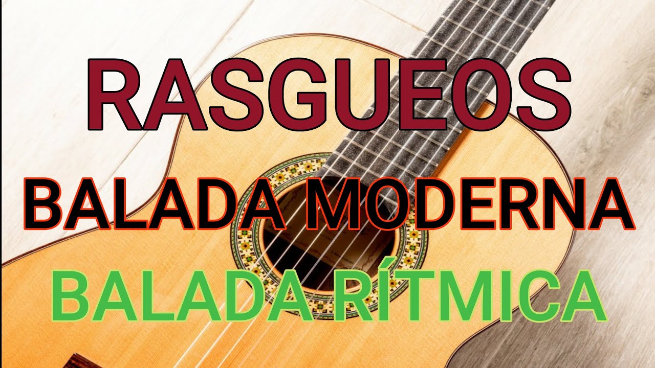 ¿Cómo tocar Ritmo de balada en Guitarra? Aprende ya. PRINCIPIANTES