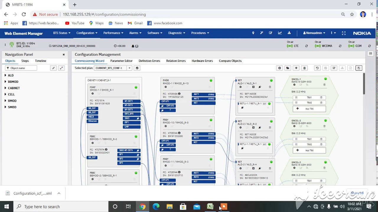 Nokia FSMF SCF File Uplode System