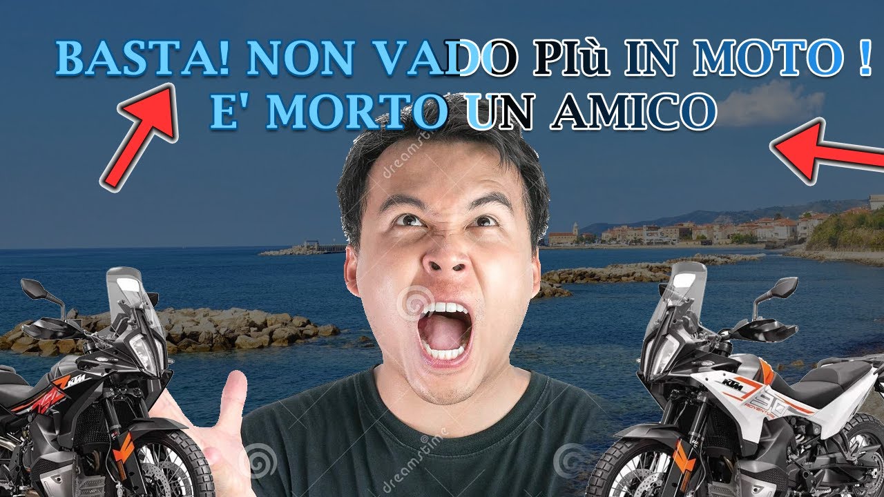 BASTA! NON VADO PIù IN MOTO ! E' MORTO UN AMICO