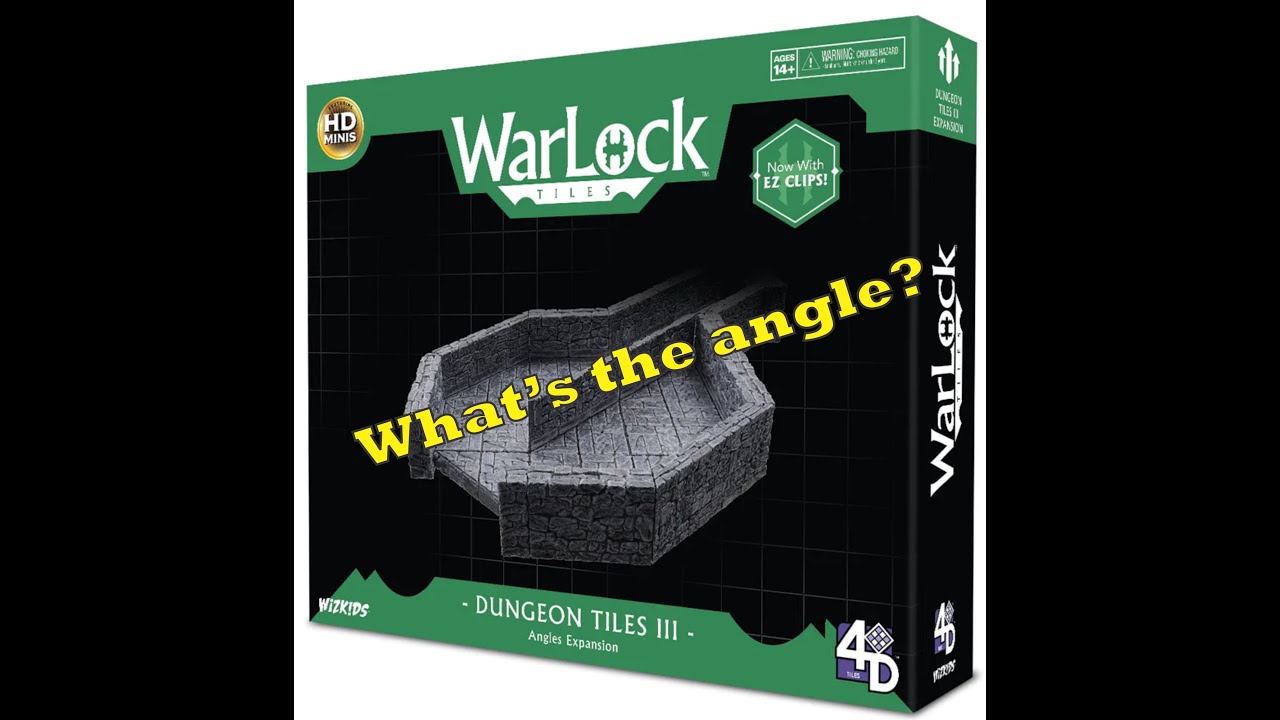 Warlock Tiles - Angles Expansion - Unboxing and Review