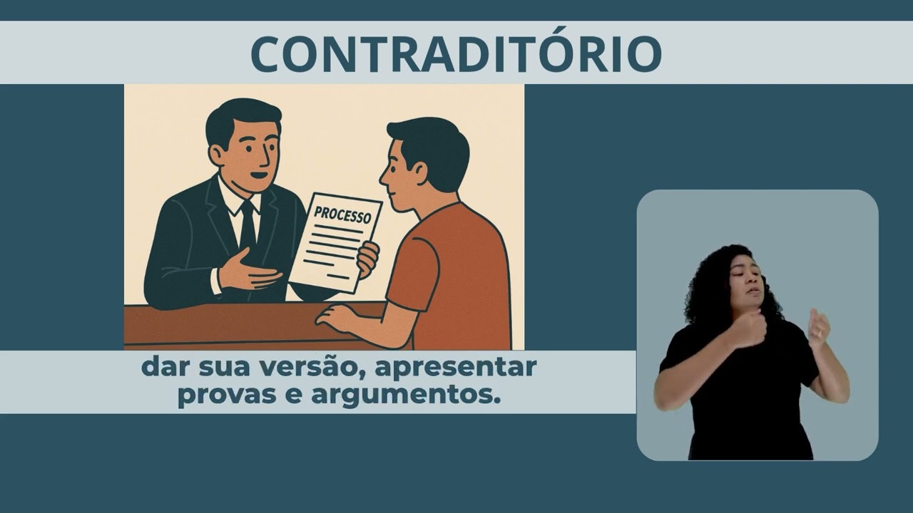 O que &eacute; Contradit&oacute;rio? O Direito de se defender no processo | Simplifica TJAM