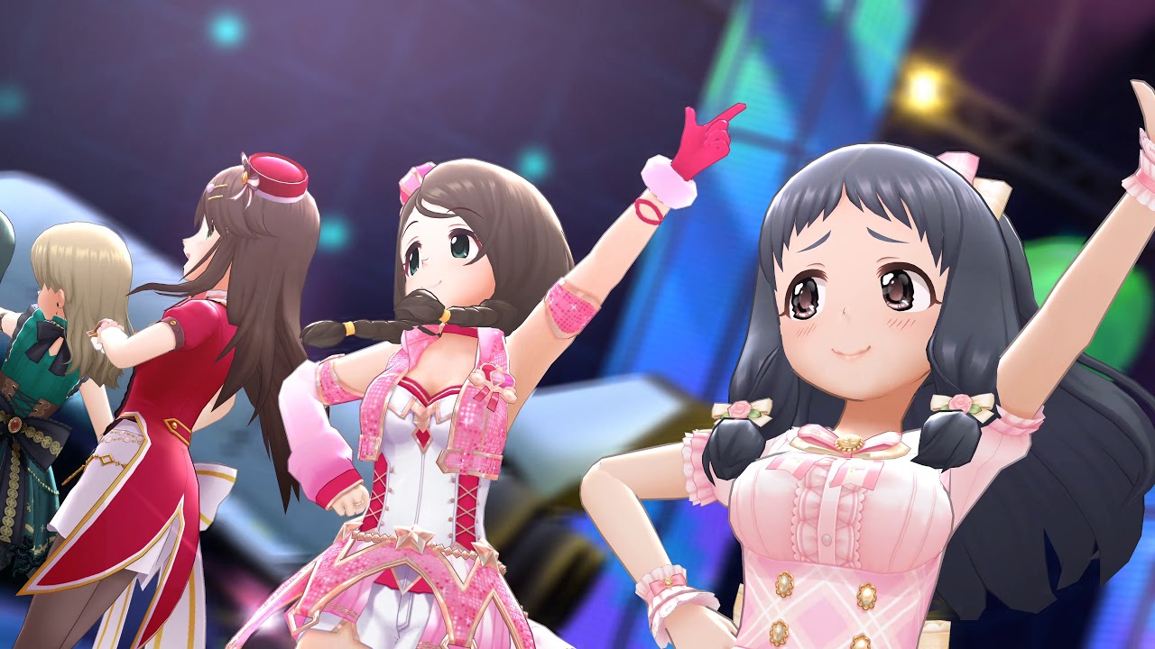 「デレステ 4K60fps MV」 Mujuuryoku Shuttle 【 無重力シャトル】 『Hitomi/Nono/Yuki/Erika/Kurumi』 【Fan Request#1499】