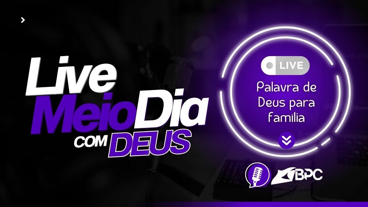 LIVE | MEIO DIA COM DEUS · 24/06/2025