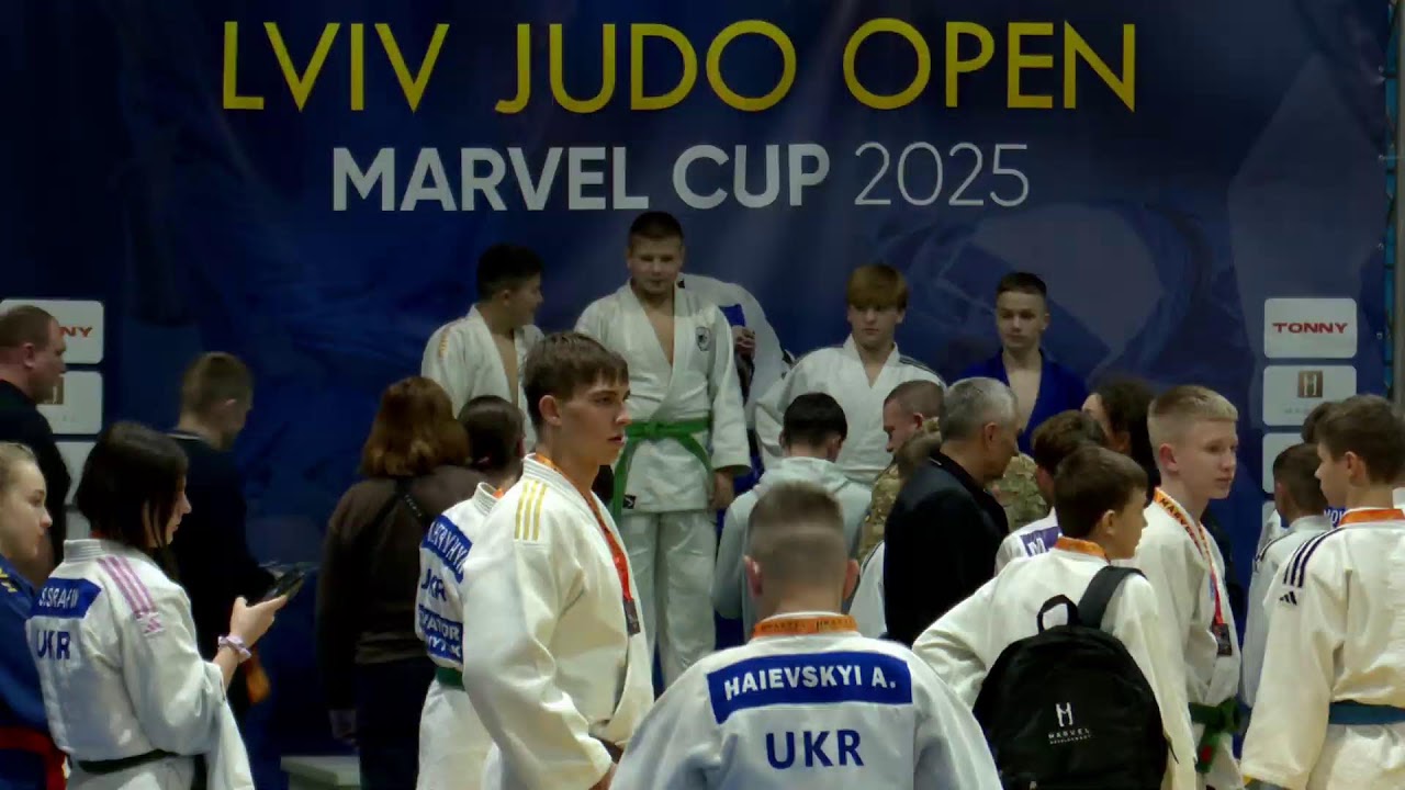 ТАТАМІ 1 | ДЕНЬ 1 | LVIV JUDO OPEN MARVEL CUP 2025 | 25.10.2025