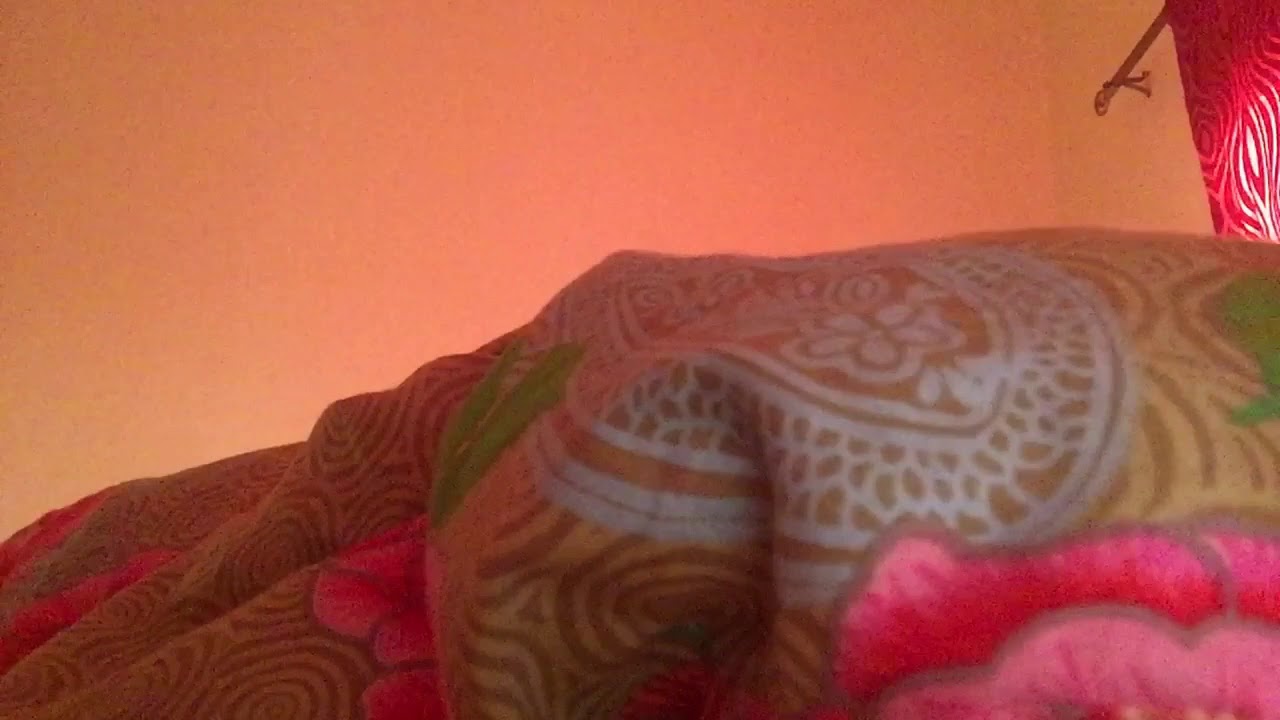 Magic trick I went in the blanket and I disappeared