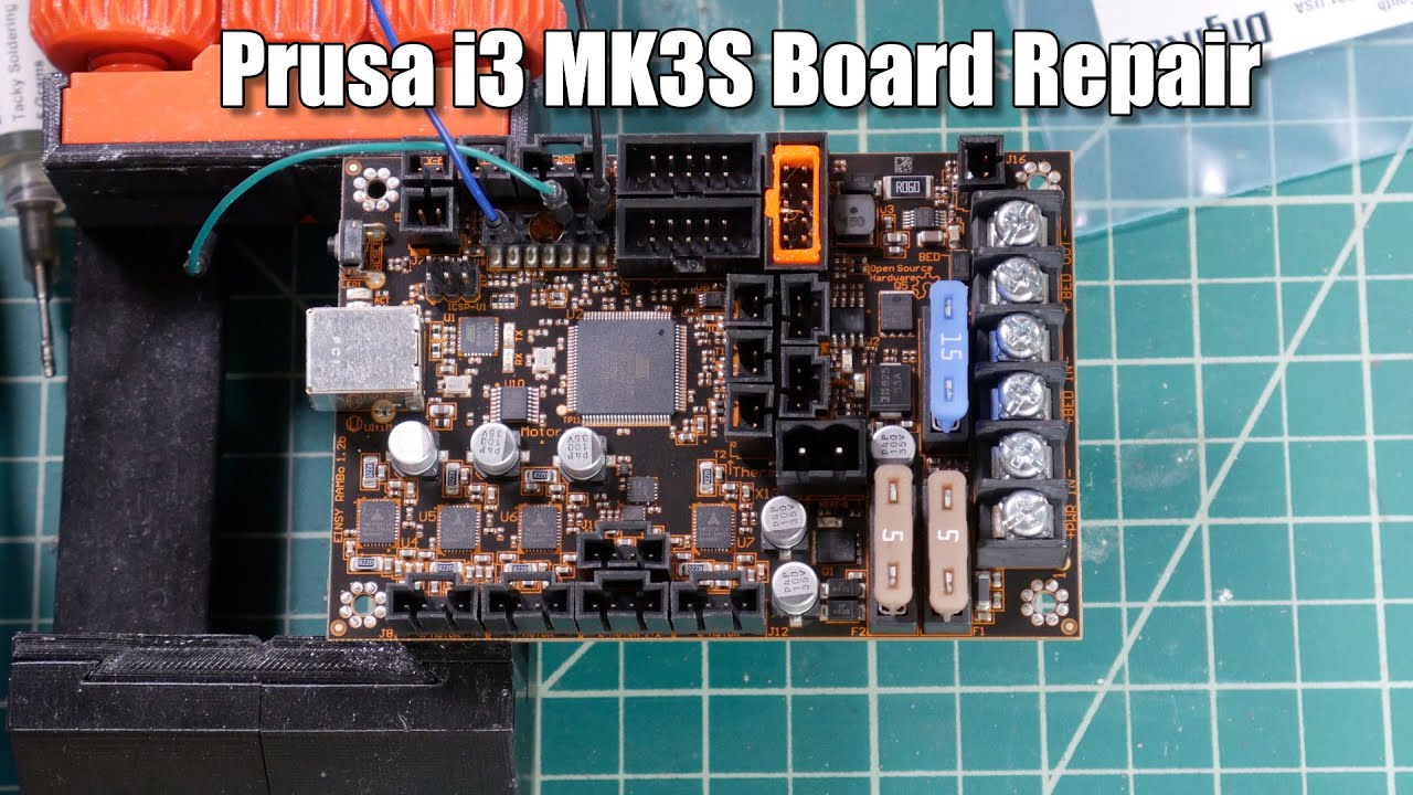 Prusa i3 MK3S Control Board Repair