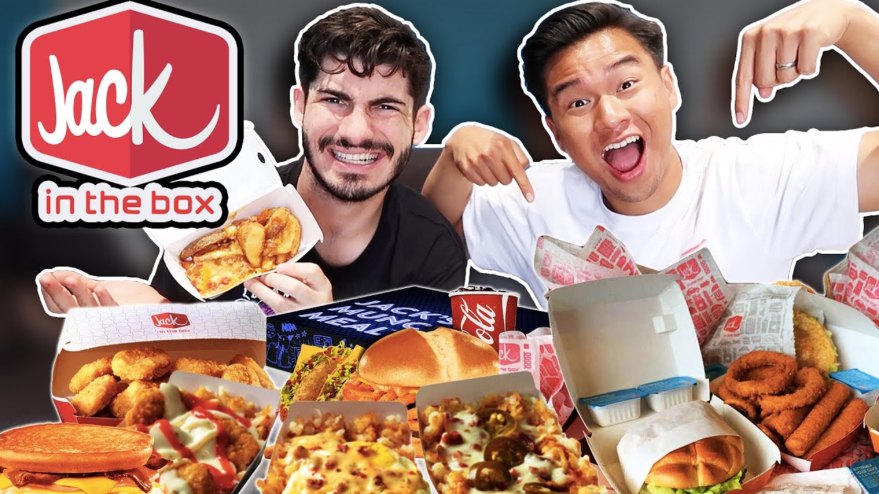 MOPI Eats Jack in The Box's ENTIRE Menu!
