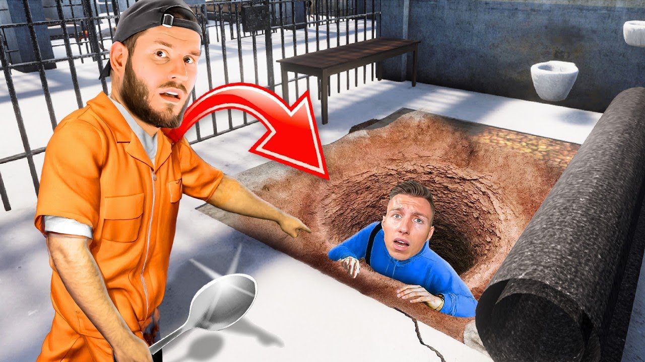 KÖNNEN 2 YOUTUBER AUS DIESEM GEFÄGNIS FLIEHEN?!