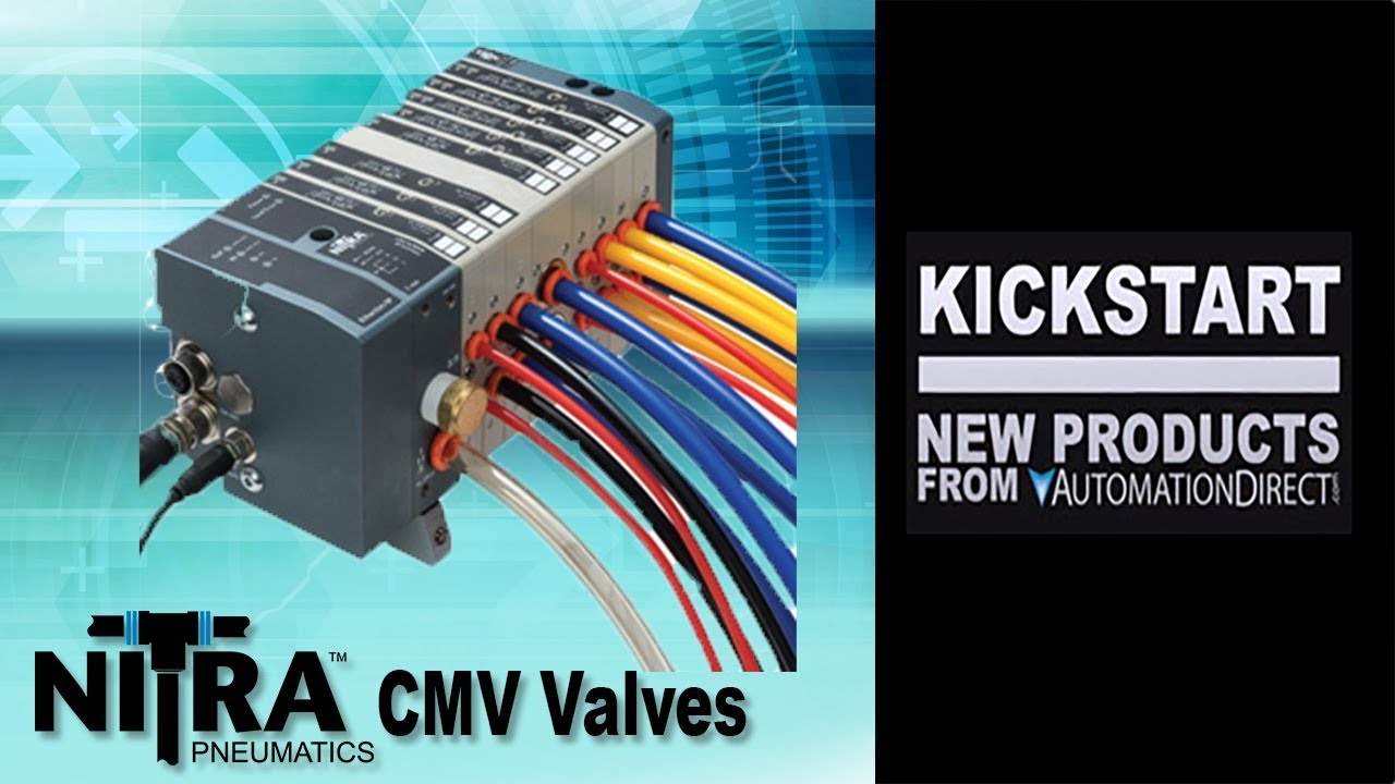 NITRA CMV Compact Modular Valves at AutomationDirect
