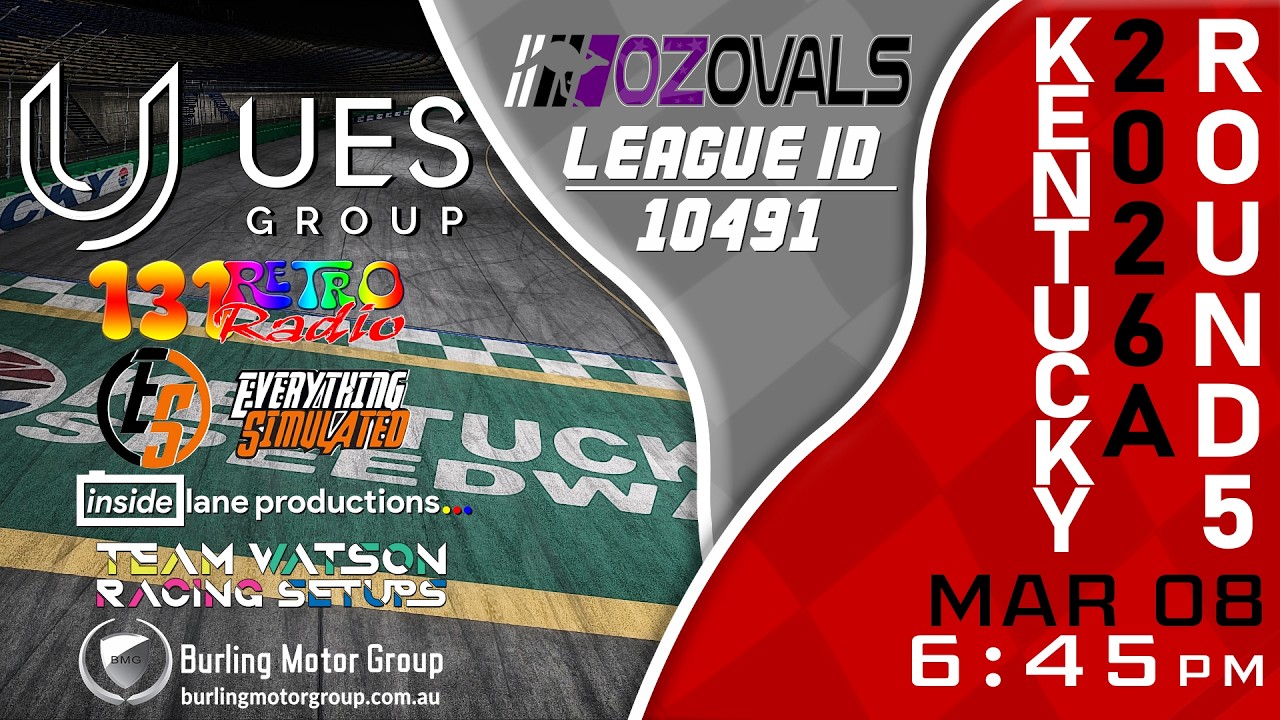 UES Presents the OzOVals V8 Supercar Series: Round 5 Kentucky