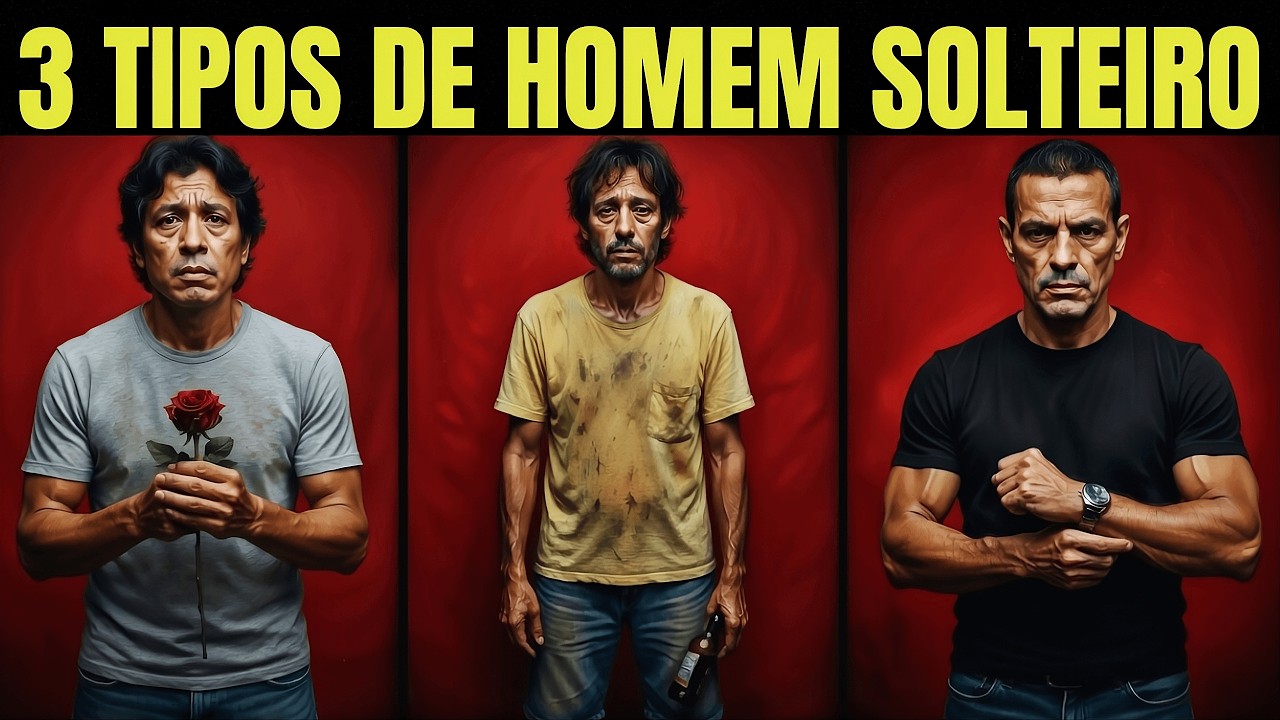 Os 3 Tipos de Homem SOLTEIRO | Você é Qual Deles?