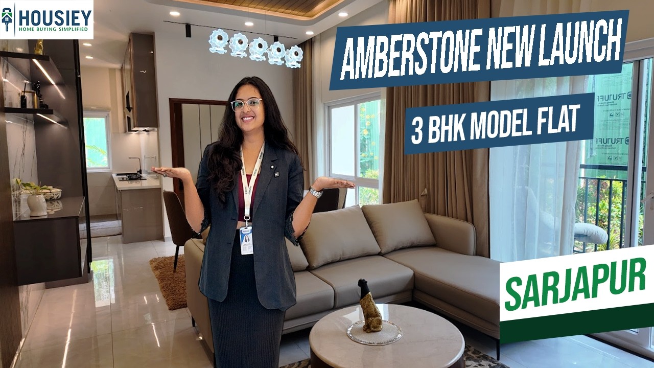 Amberstone Sarjapur Road | New Launch 3BHK Model Flat Tour At Bangalore | Price & Review 2026