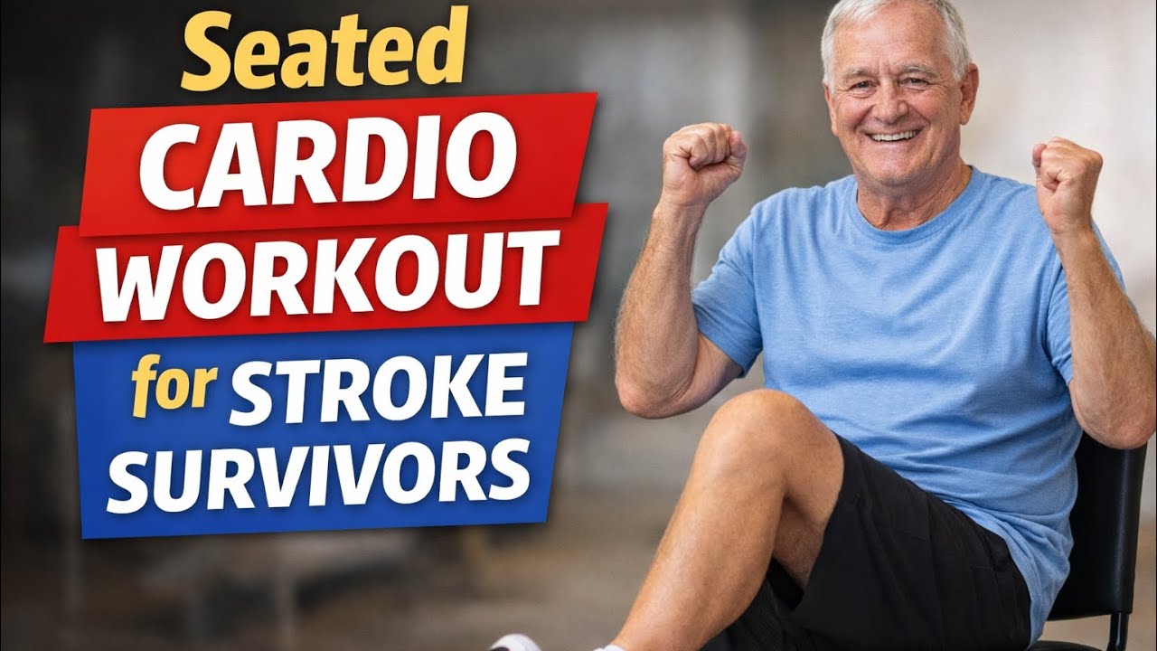 Seated Cardio Workout For Stroke Survivors | Low Impact & Safe