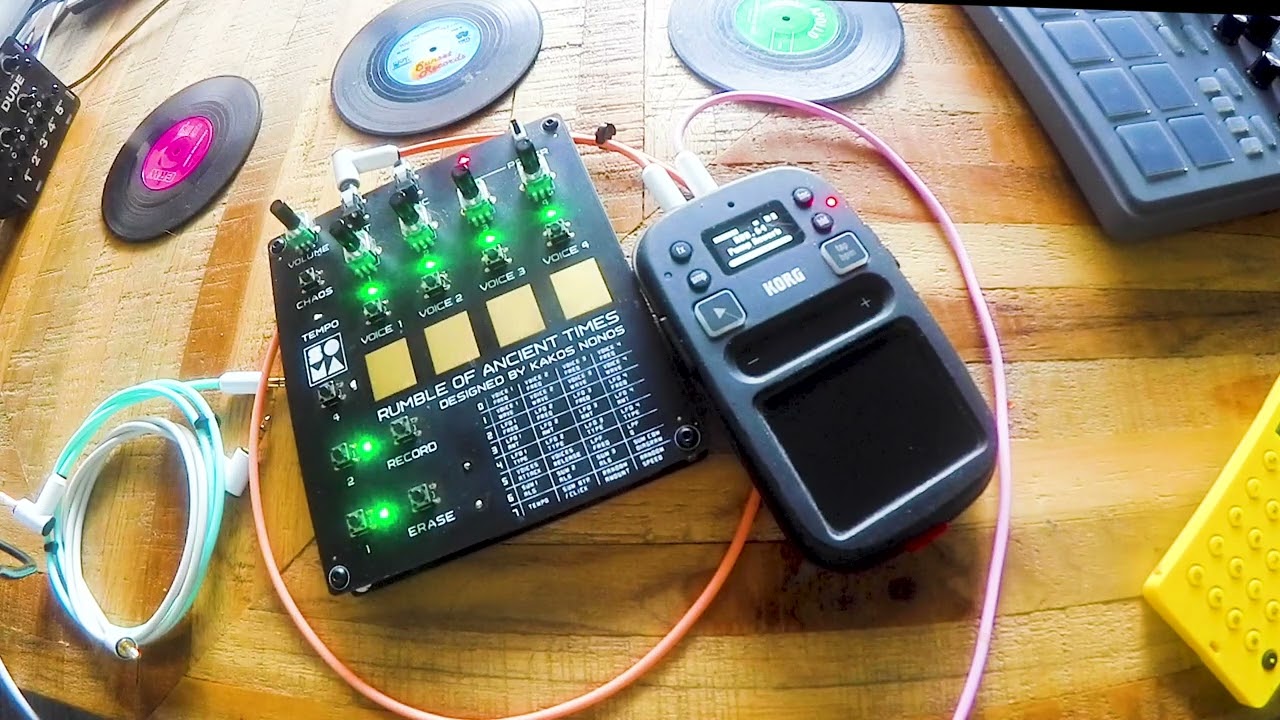 Soma Rumble of Ancient Times, Korg Kaoss Pad mini 2 - Total Sonic Destruction