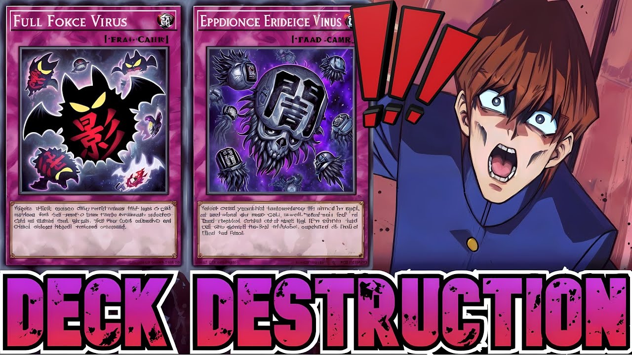 Hand & Deck Destruction 💀 Yu-Gi-Oh! Master Duel-Virus Deck 😱  UNFAIR COMBO