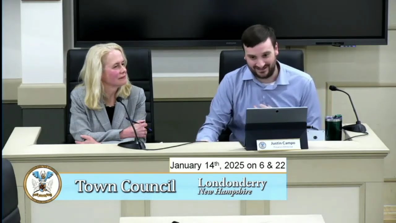 Special Town Council Meeting to Approve CBA's (Union Contracts) 1/14/2025