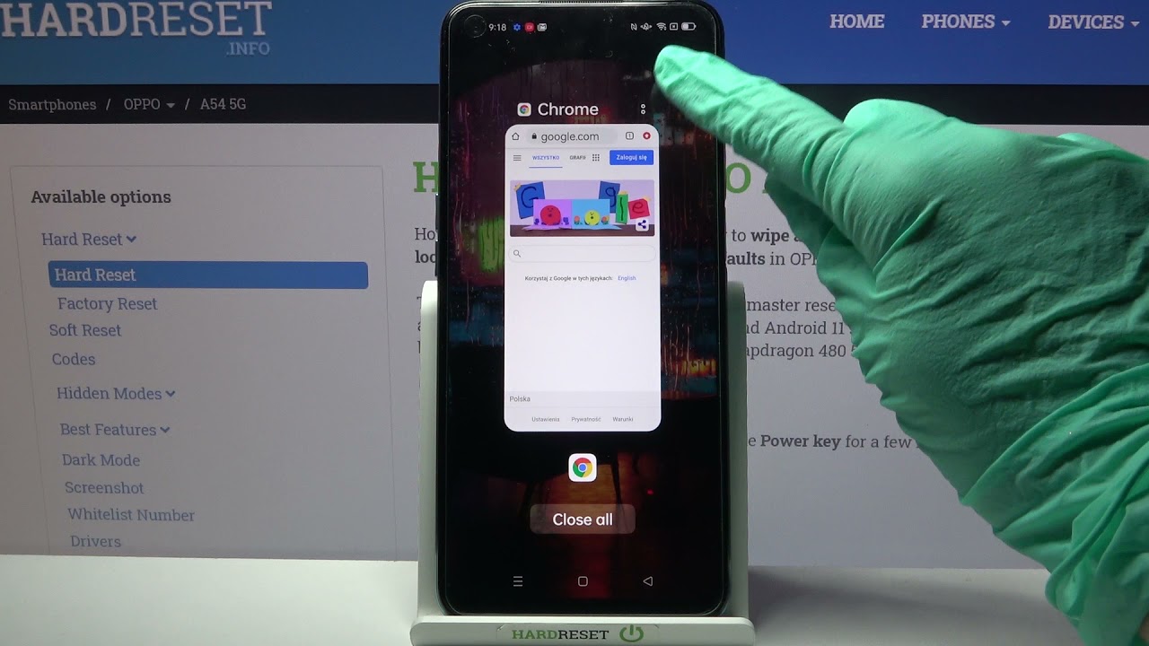 How to Split Screen on OPPO A54 5G &ndash; Run Two Apps At The Same Time