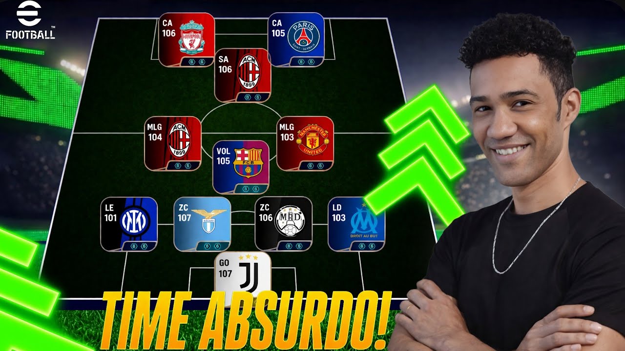 This starting lineup is BUGGED in eFootball 2026 Mobile.