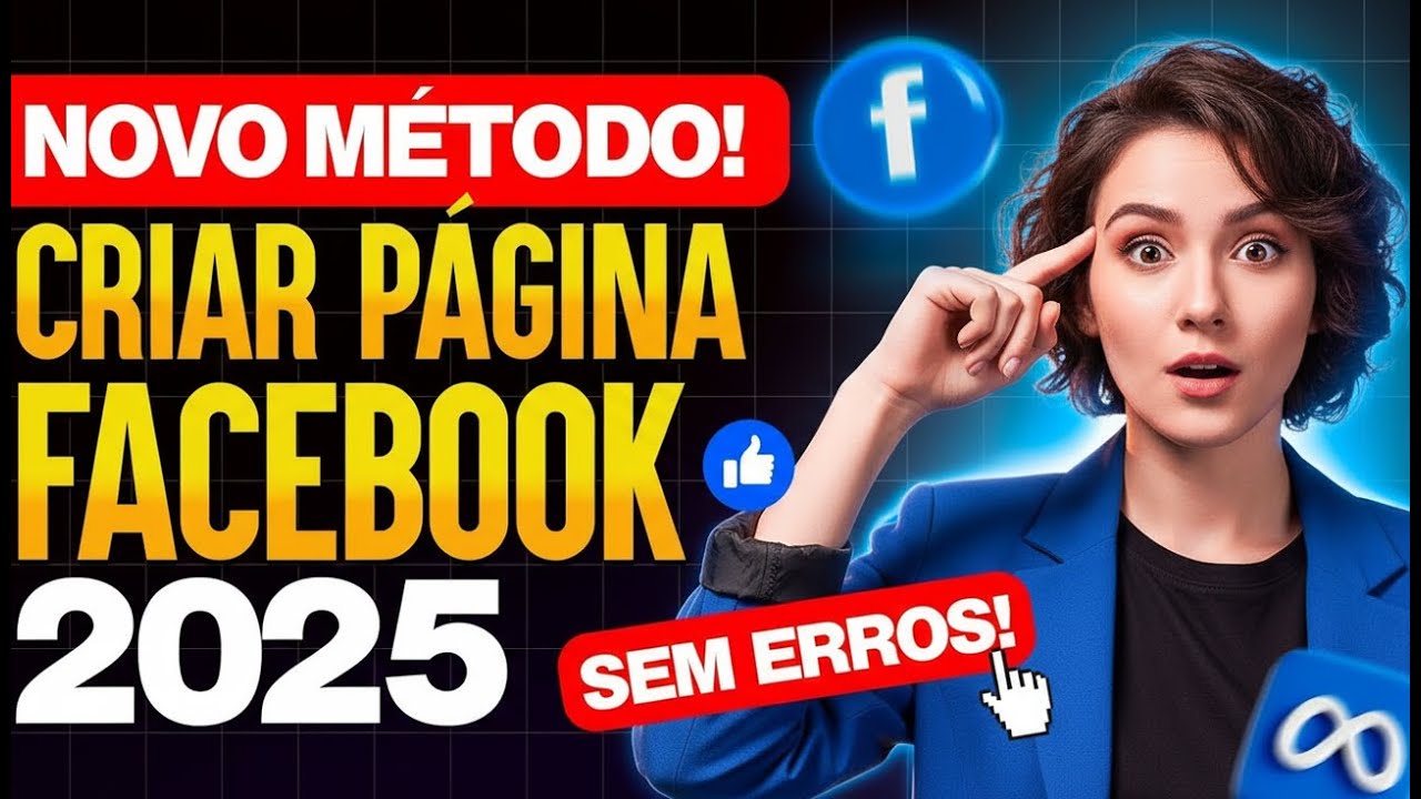“COMO CRIAR PÁGINA NO FACEBOOK 2025 para MONETIZAR 🔥”