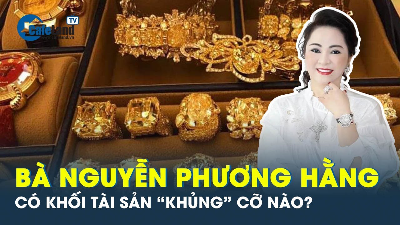 Khối tài sản khủng của bà Nguyễn Phương Hằng, sợi dây chuyền bằng căn biệt thự | CafeLand